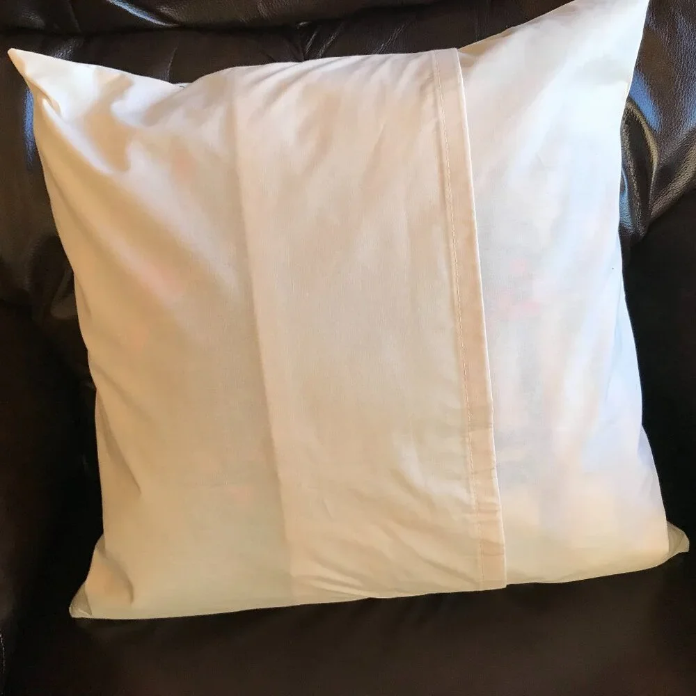 Handmade Pillow Cover, 1980s Rock Bands Guitars Music Room Decor 18 x 18 inches